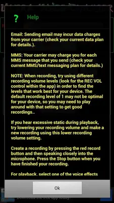 Ultra Voice Changer Text android App screenshot 0