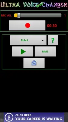 Ultra Voice Changer Text android App screenshot 2